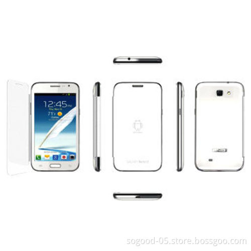 Smartphone with 5.0-inch WVGA Touchscreen, 480 x 800p High Resolution and Android 4.0 OS